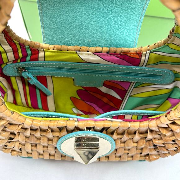 Kate Spade Santiago Plantation Wicker Mini Bag - Picture 9 of 16